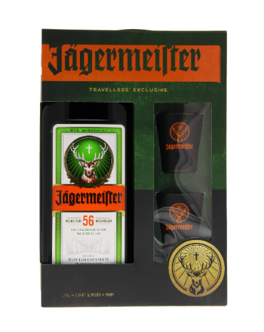 Jägermeister Party Box 35° 1.75 L + GBX x 6 boxes